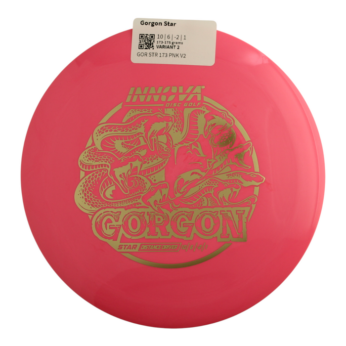 INNOVA DISC GOLF CANADA GORGON STAR DISTANCE DRIVER BEGINNER FRIENDLY EASY TO USE INNOVA DISC GOLF CANADA 	Gorgon	Distance Driver	 Quality	grip 	High Speed	Long Distance	Ideal for Power Throws	Reliable Fade high glide grippy durable
UNDERSTABLE