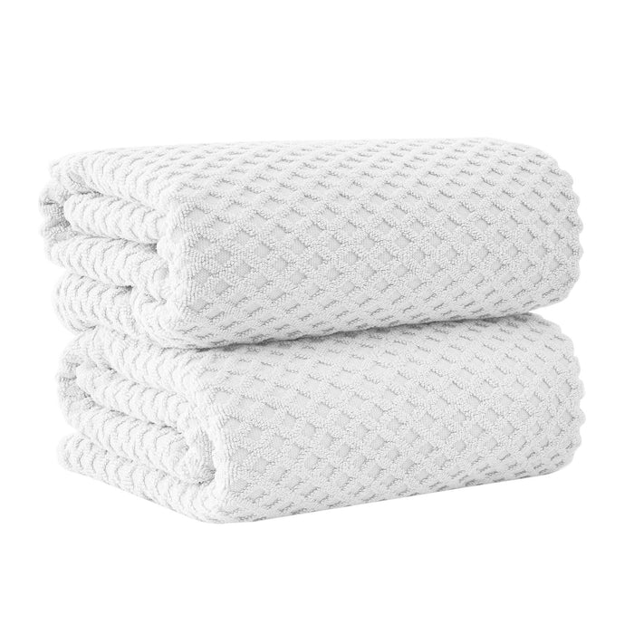 Grayson Collection - Luxury Diamond Waffle Cotton Bath Towel Collection