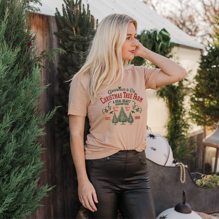 Griswold and Co Tree Farm graphic t-shirt