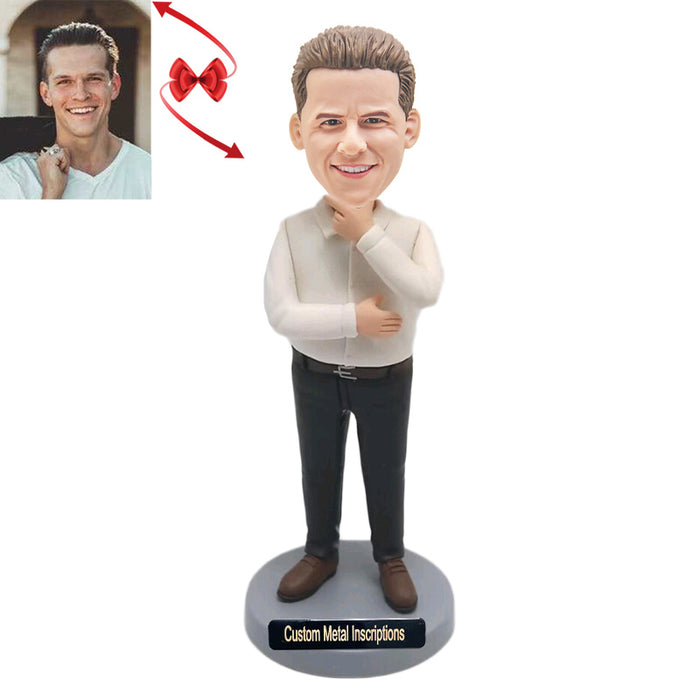 Handsome Manager Custom Bobblehead