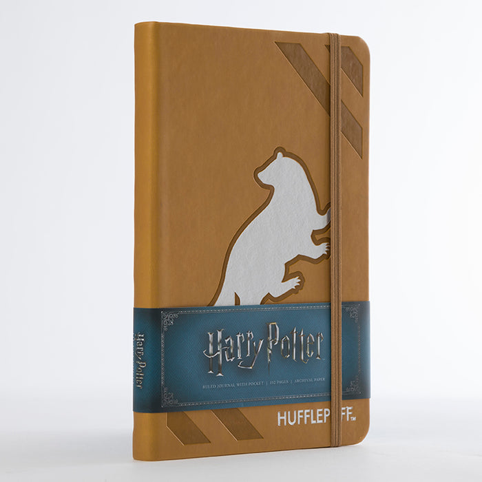 Harry Potter: Hufflepuff Hardcover Ruled Journal