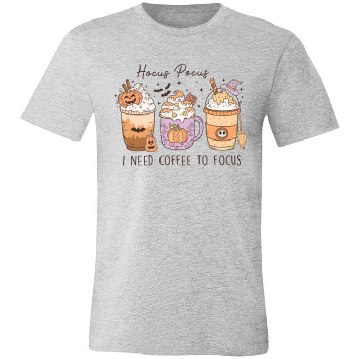 Hocus Pocus Coffee graphic t-shirt in Athletic Heather