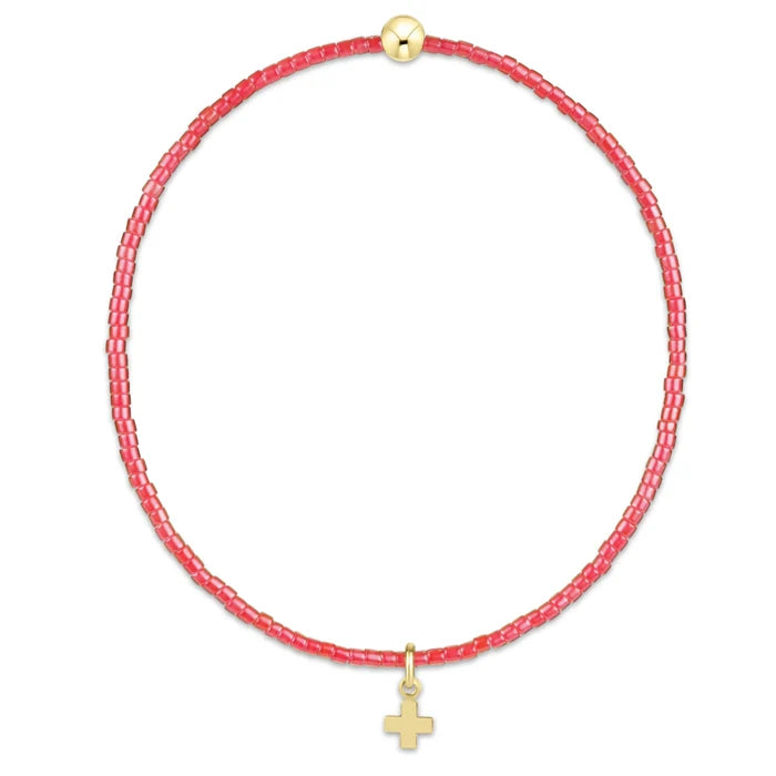 Hope Classic Signature Cross Small Gold Charm - Summer 2026 - Molly + Kate