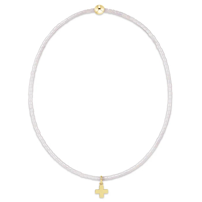 Hope Classic Signature Cross Small Gold Charm - Summer 2026 - Molly + Kate