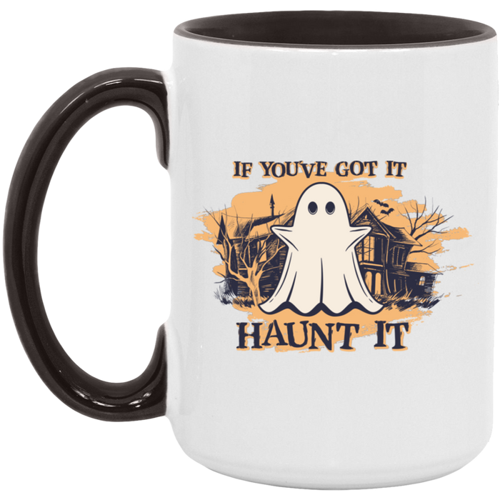 If You've Got It, Haunt It ceramic coffee mug, product photo 6