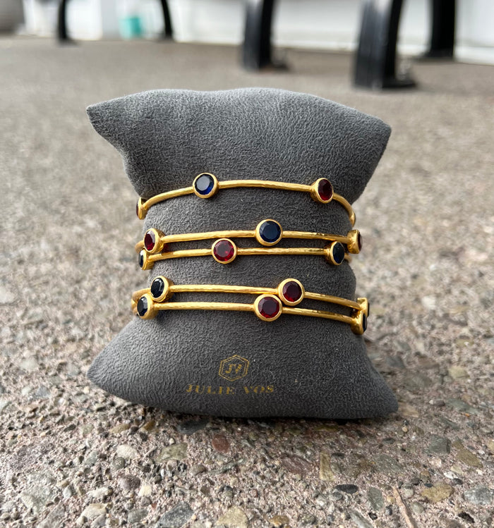 Custom Buffalo Bangle by Julie Vos - Molly + Kate