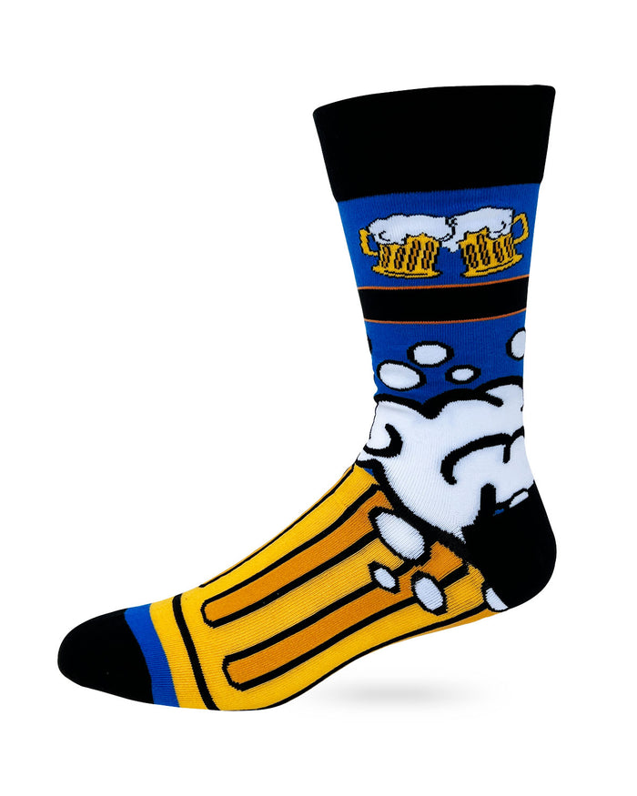 Men's novelty beer sock