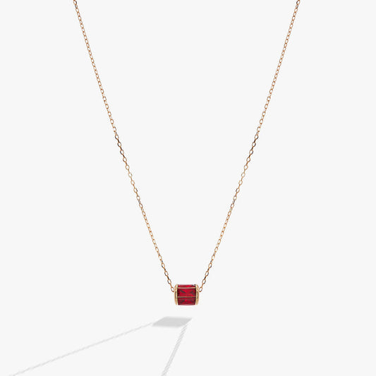 July Birthstone Precious Pendant Necklace