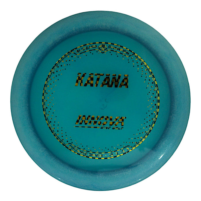 Innova Disc Golf Canada Blizzard Champion Katana Distance Driver Distance Driver Distance Driver	Firm grip	High durability	Stable flight path		Resistant to scratches	Ideal for advanced players Flexible in cooler conditions	Great for distance and control	Maintains stability over time	Comfortable for grip