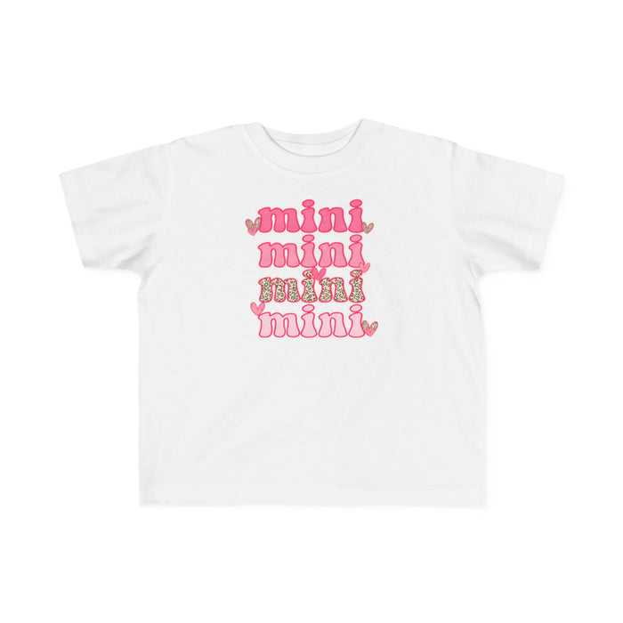 Mini Valentine 4x graphic tee in White