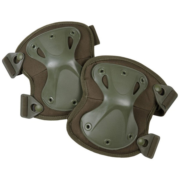 kombat spec ops knee pads olive green