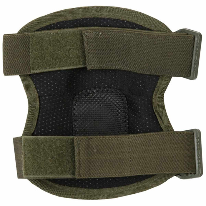 kombat spec ops knee pads olive green rear