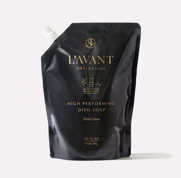 L'AVANT Collective High Performing Dish Soap Refill, Fresh Linen