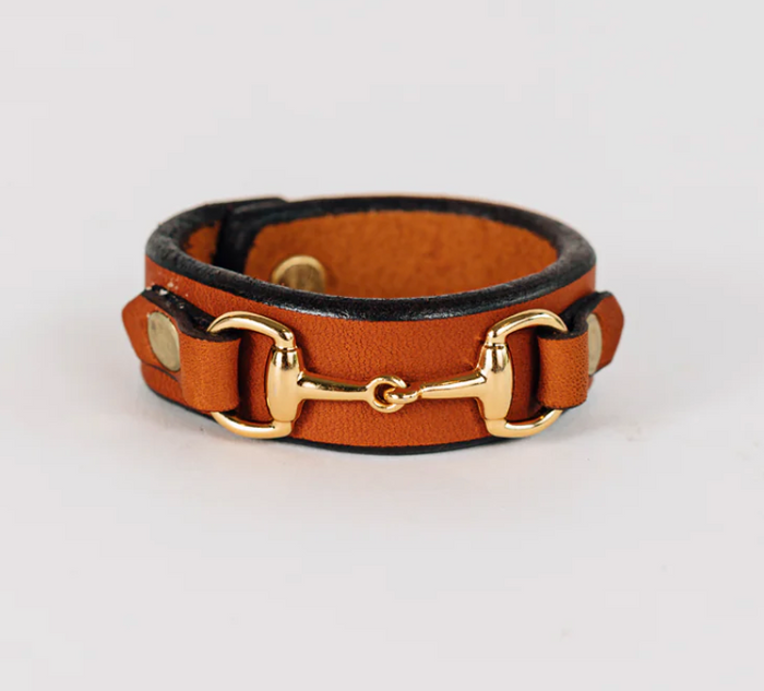 Leather Horse Bit Napkin Ring, 3 Colors