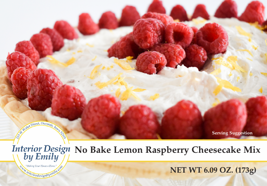 Lemon Raspberry Cheesecake Mix - No-Bake