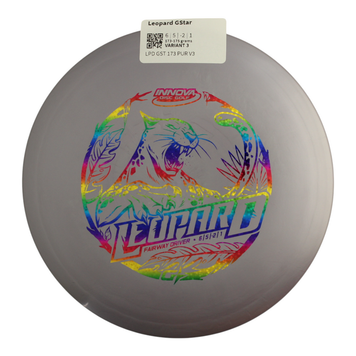 Innova Disc Golf Canada GStar Leopard 	Fairway Driver	Good Glide	Increased Control	Versatile	good Speed Improved Glide	Comfortable Grip	Signature Edition	High Hold	High Flexibility	Durable Flex soft grip