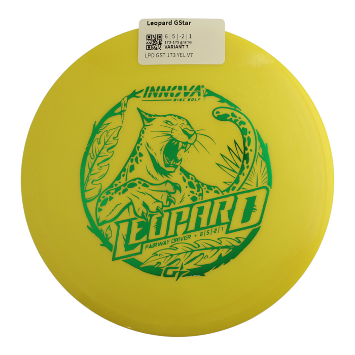 Innova Disc Golf Canada GStar Leopard Innova Disc Golf Canada GStar Leopard 	Fairway Driver	Good Glide	Increased Control	Versatile	good Speed Improved Glide	Comfortable Grip	Signature Edition	High Hold	High Flexibility	Durable Flex soft grip