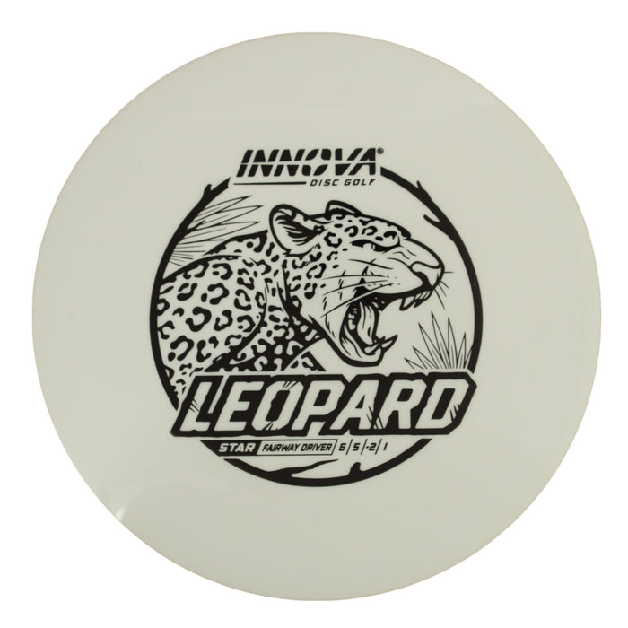 Innova Disc Golf Canada Star Leopard Fairway Driver	Good Glide	Increased Control	Versatile	good Speed Improved Glide	Comfortable Grip	Signature Edition	High Hold	High Flexibility	Durable Flex soft grip smooth finish