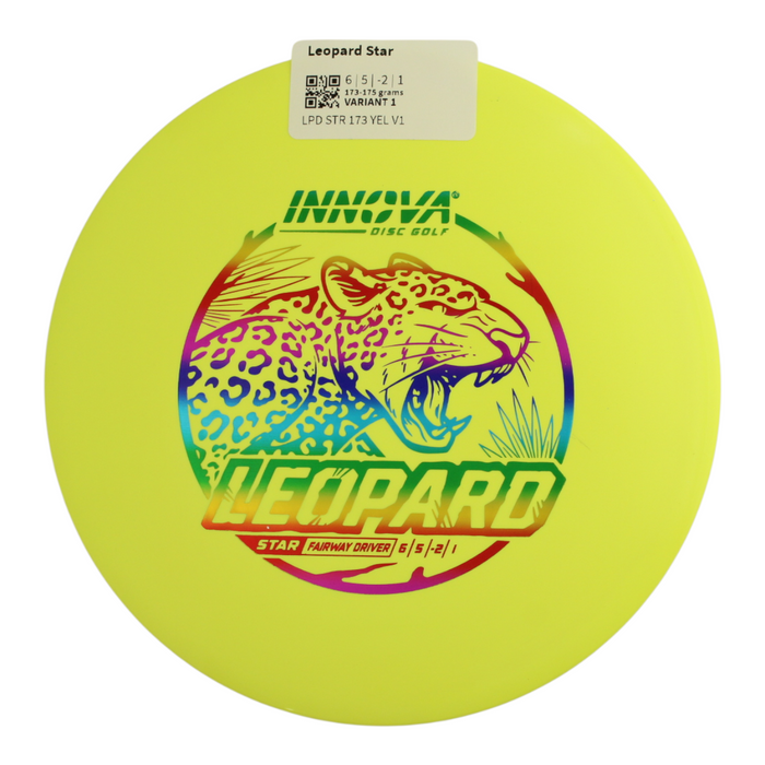 Innova Disc Golf Canada Star Leopard Fairway Driver	Good Glide	Increased Control	Versatile	good Speed Improved Glide	Comfortable Grip	Signature Edition	High Hold	High Flexibility	Durable Flex soft grip smooth finish