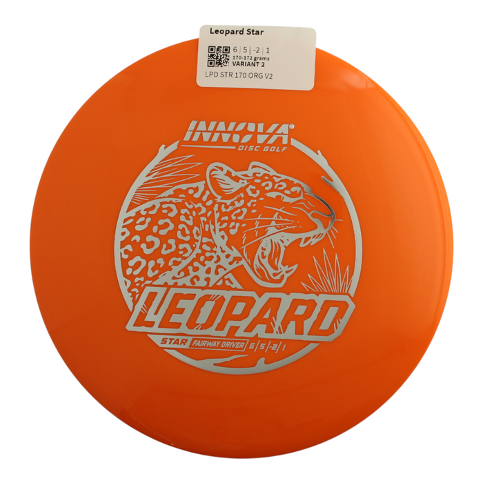 Innova Disc Golf Canada Star Leopard Fairway Driver	Good Glide	Increased Control	Versatile	good Speed Improved Glide	Comfortable Grip	Signature Edition	High Hold	High Flexibility	Durable Flex soft grip smooth finish