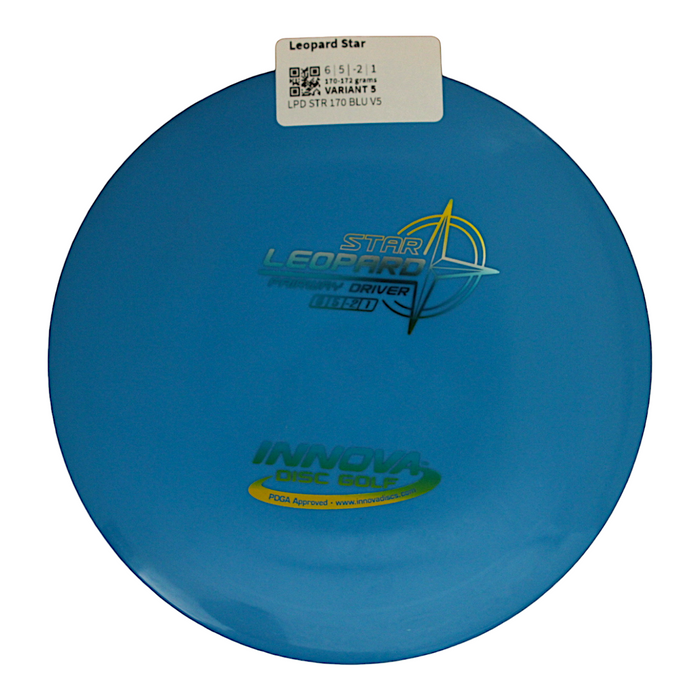 Innova Disc Golf Canada Star Leopard Fairway Driver	Good Glide	Increased Control	Versatile	good Speed Improved Glide	Comfortable Grip	Signature Edition	High Hold	High Flexibility	Durable Flex soft grip smooth finish