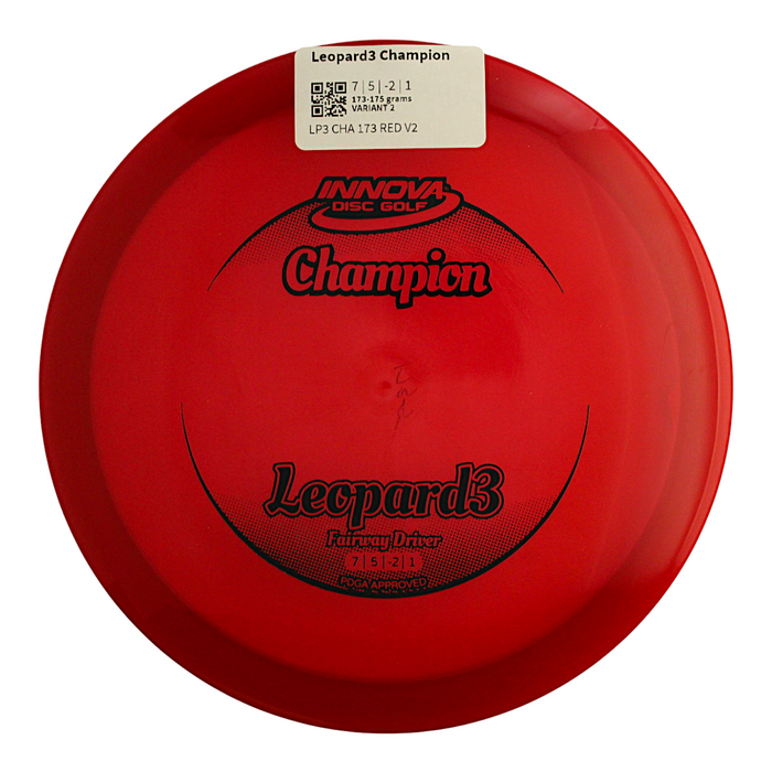Innova Disc Golf Canada Champion Leopard3  Fairway Driver	Excellent grip	Lightweight options available	Great durability	Good for beginners	good pricing	Great for learning techniques Glow smooth finish good glide good grip