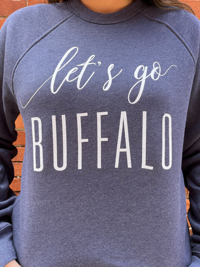 Let's Go Buffalo Crewneck Sweatshirt - Molly + Kate