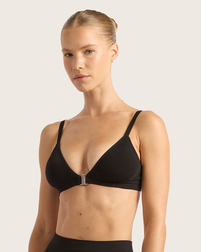 LYOLYTE Padded Bralette - Black