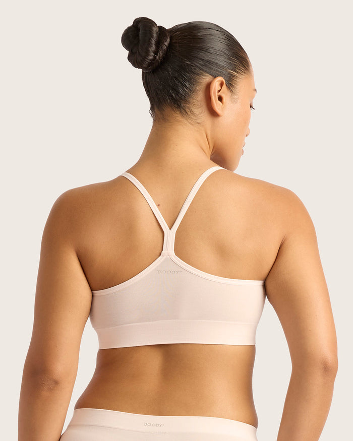 LYOLYTE Racerback Bralette - Powder Pink