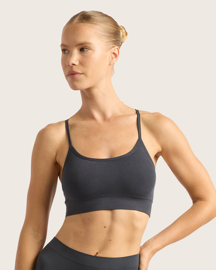 LYOLYTE Racerback Bralette - Storm