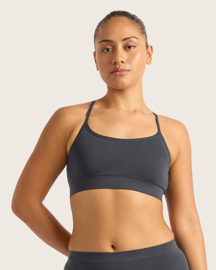 LYOLYTE Racerback Bralette - Storm