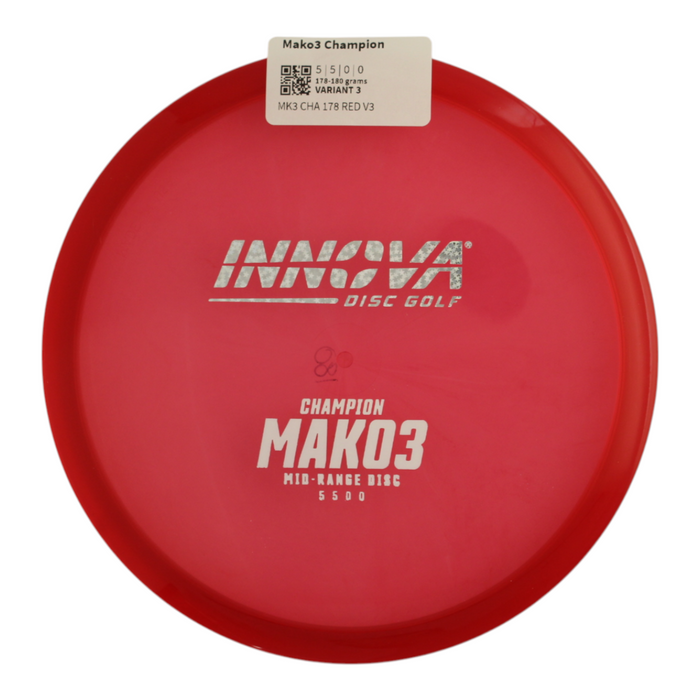 INNOVA DISC GOLF CANADA	Mako3	Midrange	Flexible	Premium feel	Ideal for Controlled Shots	Straight Shooter	Reliable Fade	Great Glide No fade No turn Beginner Friendly