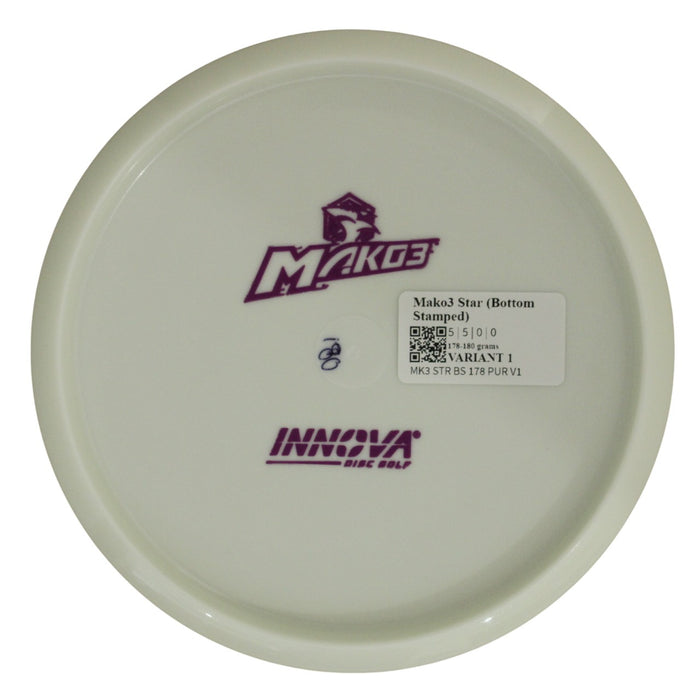 Mako3 Star (White Bottom Stamped)