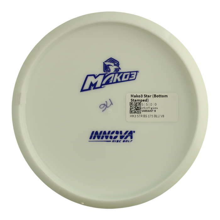 Mako3 Star (White Bottom Stamped)