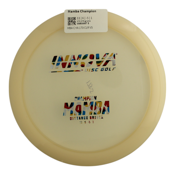 INNOVA DISC GOLF CANADA	Mamba 
Superior grip	Good durability	Consistent flight path	Suitable for all skill levels	Good for distance and control	Versatile for different shots Most Under stable