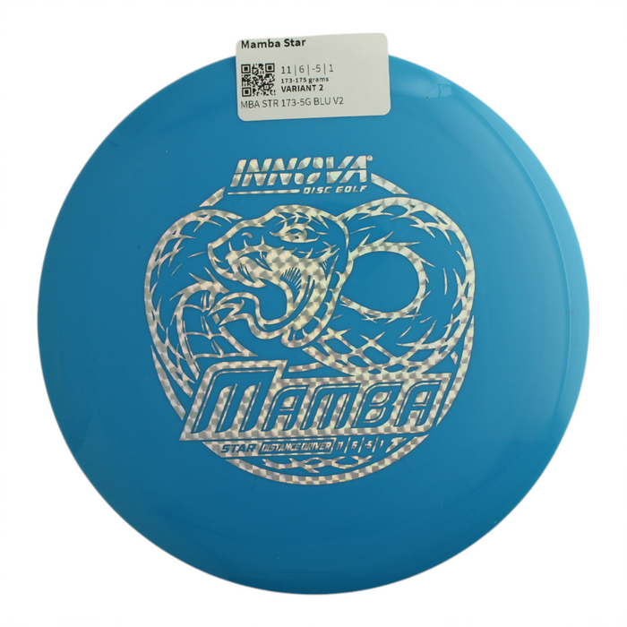 INNOVA DISC GOLF CANADA	Mamba Star
Good grip	Great durability	Consistent flight path	Suitable for all skill levels	Good for distance and control	Versatile for different shots Most Under stable