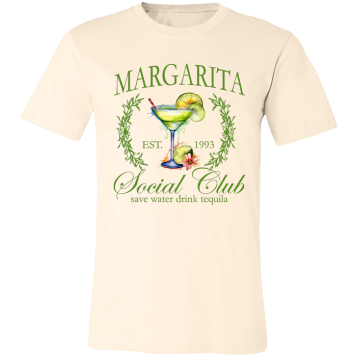 Margarita Social Club graphic t-shirt in Natural