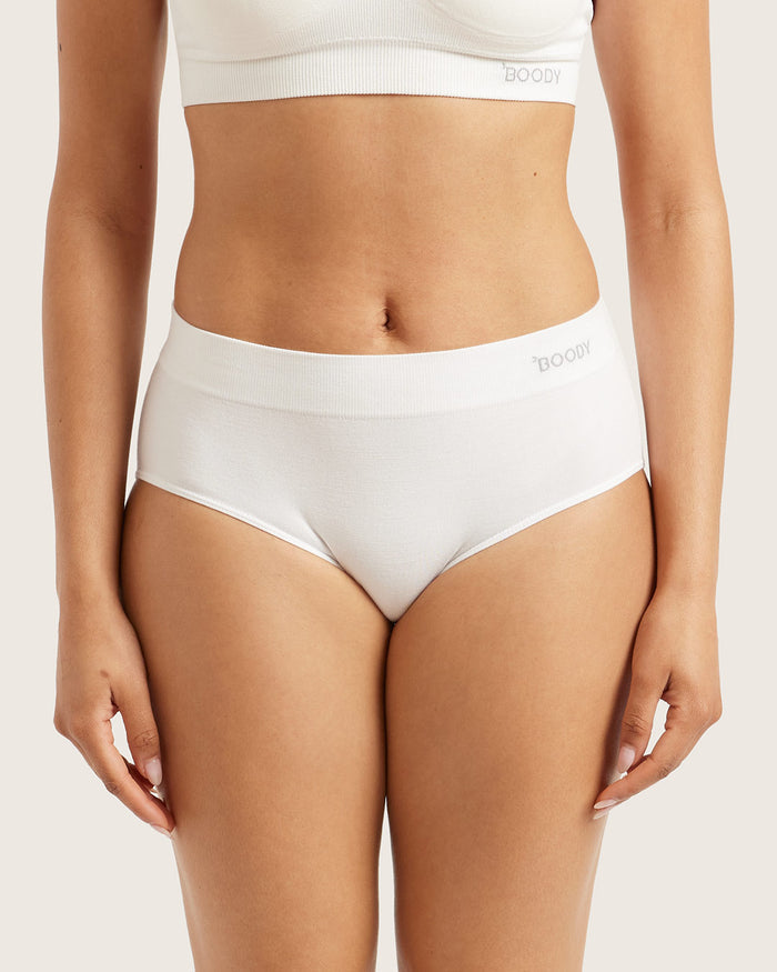 Midi Briefs - White