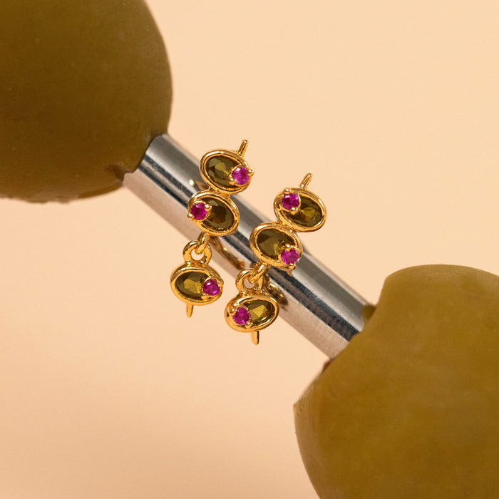 Mini Olive Studs