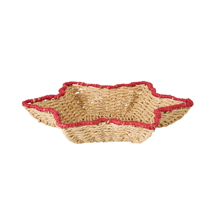 Mistletoe Christmas Snowflake Tray