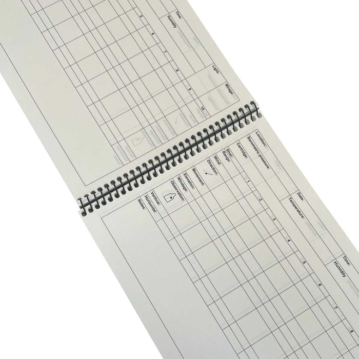 target data in modestone snipers logbook