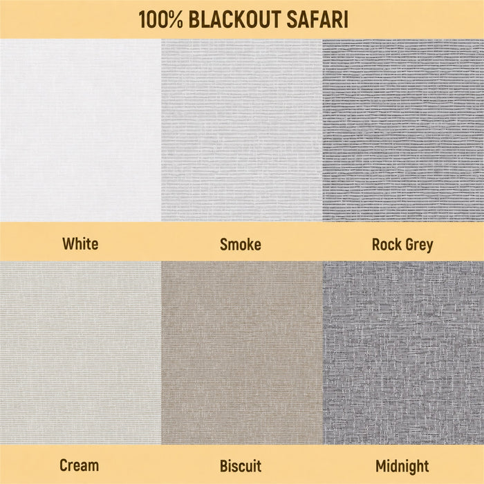MOES Curtain 100% Blackout Fabric Samples