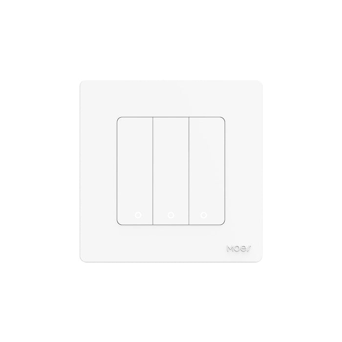【EU Version】 Matser Switch / White / 3 Gang