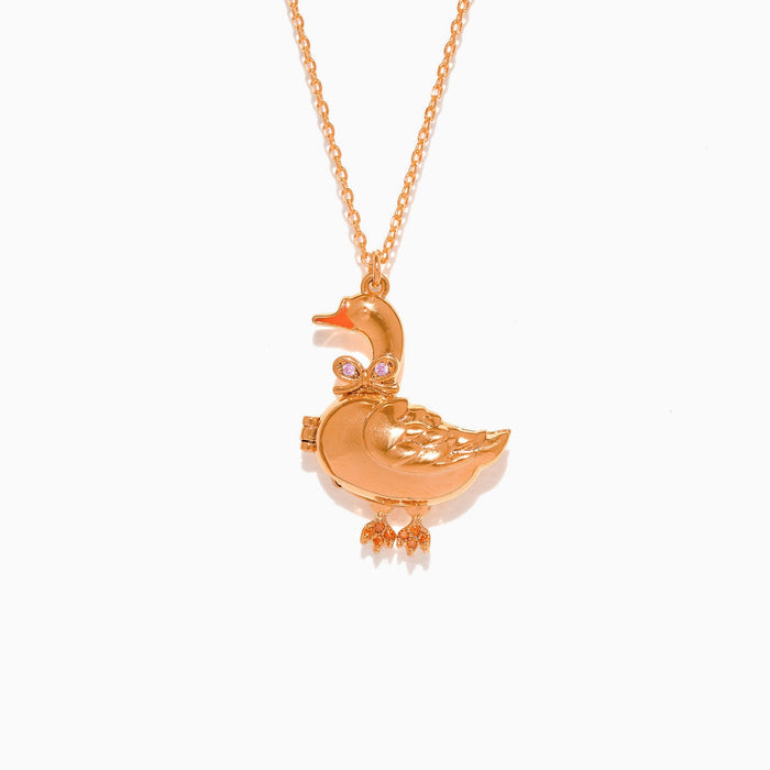 Mother Goose Locket Necklace