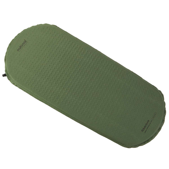multimat adventure 25 s self inflating camping mat mod green