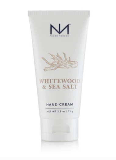 Niven Morgan Whitewood & Sea Salt Travel Hand Cream, 2.6 Ounces