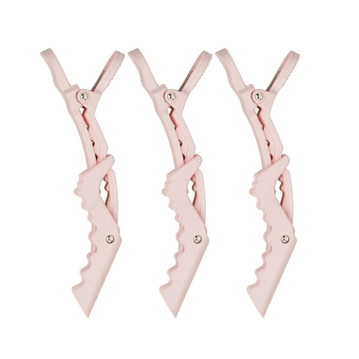 No Slip Blush Crocodile Clips