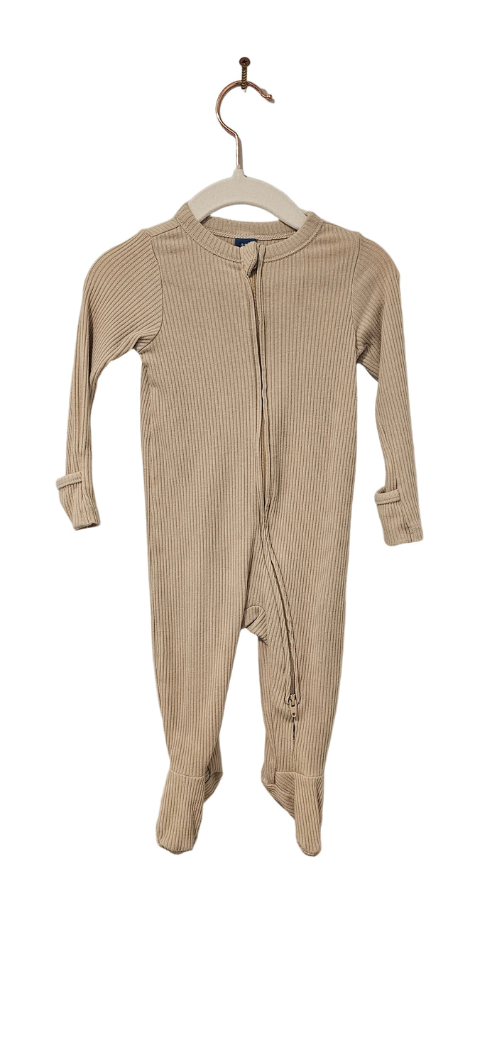 Old Navy Beige Ribbed Sleeper 6-9m