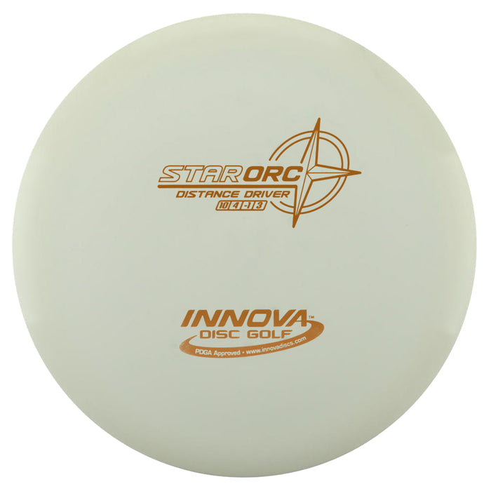 INNOVA DISC GOLF CANADA	Orc	Distance Driver	Weather Hold	Increased Stability	Good Fade	Controlled Shot	Cold Comfort	Softens Time