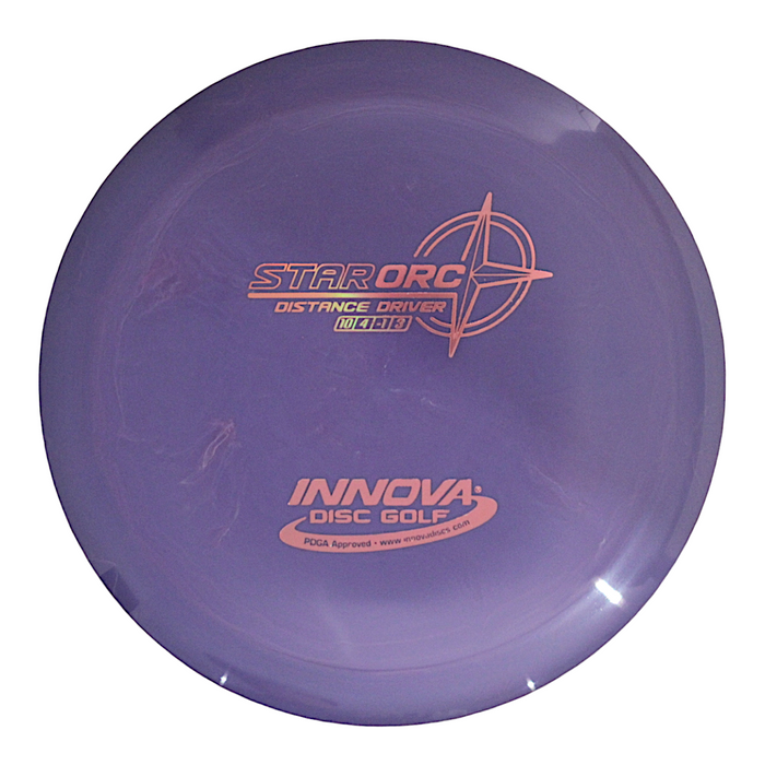 INNOVA DISC GOLF CANADA	Orc	Distance Driver	Weather Hold	Increased Stability	Good Fade	Controlled Shot	Cold Comfort	Softens Time